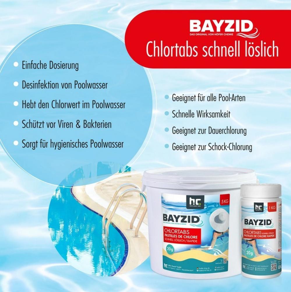 5 kg BAYZID® Chlortabs 20g schnell löslich